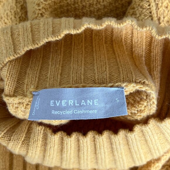 Everlane Stroopwafel Cashmere Mockneck Sweater - Picture 7 of 7